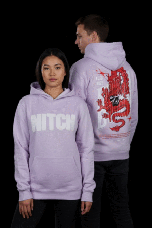 Unisex Purple Hoodie